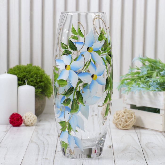 Ваза "Звёздочка", овальная