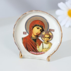 

Киот с ликом малый, гжель, 10х10 см, микс