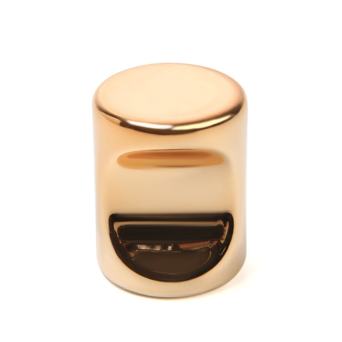 Ручка-кнопка CAPPIO, РК102, d=18 мм, пластик, цвет золото ручка кнопка cappio рк046 d 38 мм пластик цвет золото