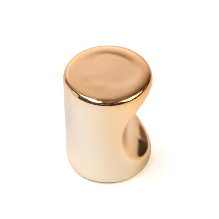 Ручка-кнопка CAPPIO, РК102, d=18 мм, пластик, цвет золото