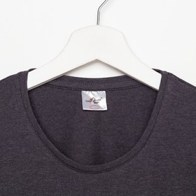 

Лонгслив женский принт JUMP, темно-серый, размер 56