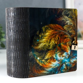 

Шкатулка-книга "Абстракция" 14х14 см