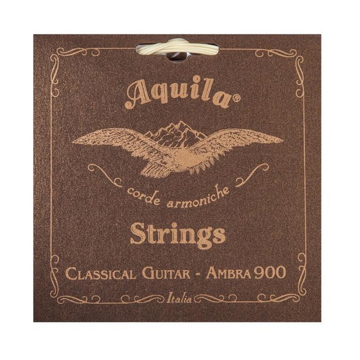 Струны для классической гитары AQUILA AMBRA 900 SERIES 55C, нормальное натяжение струны для классической гитары aquila alchemia 140c нормальное натяжение