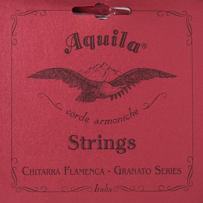 Струны для классической flamenco гитары AQUILA GRANATO 135C, нормальное натяжение струны для классической гитары aquila alchemia 140c нормальное натяжение