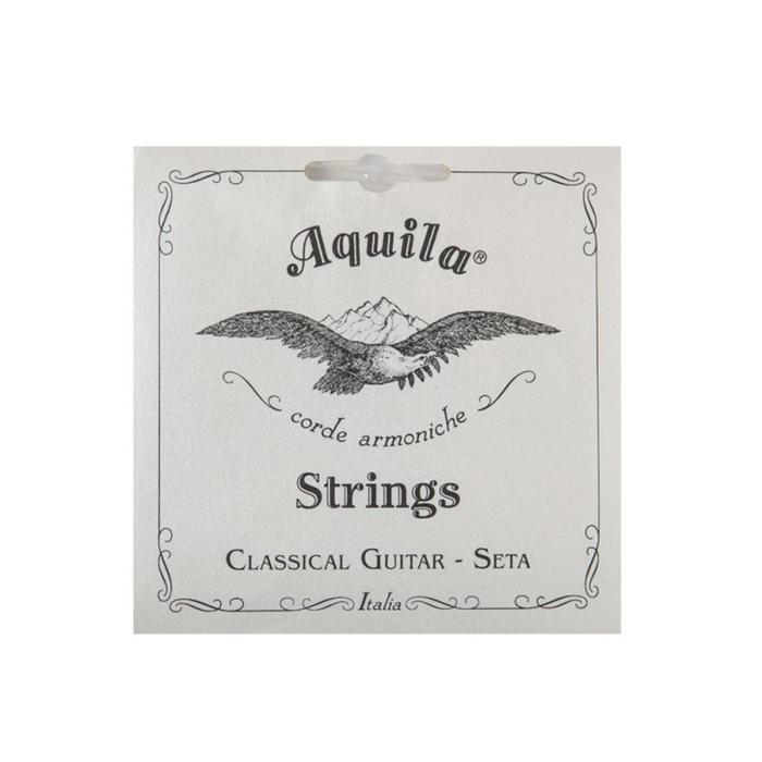 струны для классической гитары aquila seta 800 74c Струны для классической гитары, шелк AQUILA SETA 126C