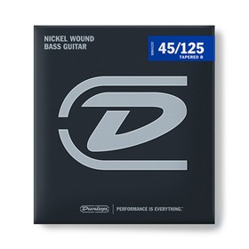 

Комплект струн для 5-струнной бас-гитары DBN45125T Tapered никелированные, 45-125