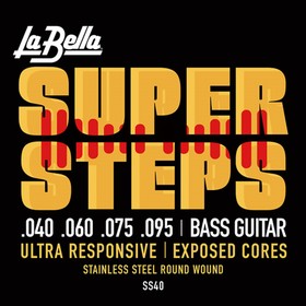 

Комплект струн для бас-гитарыSS40 Super Steps сталь, 40-95