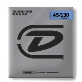 

Комплект струн для 5-струнной бас-гитары DBSBN45130T Super Bright Tapered никелир., 40-12