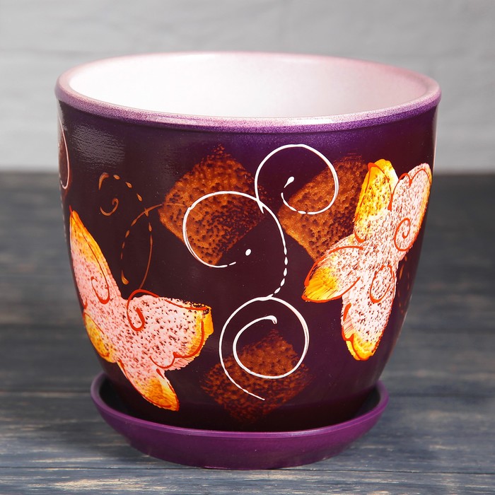 Кашпо "Бабочки" 2,5 л