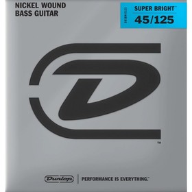 

Комплект струн для 5-струнной бас-гитарыDBSBN45125T Super Bright Tapered никелир., 45-125
