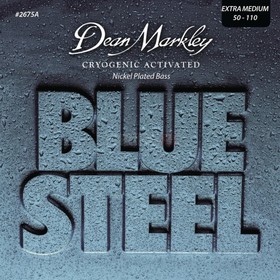 

Комплект струн для бас-гитары DM2675A Blue Steel NPS никелированные, 50-110