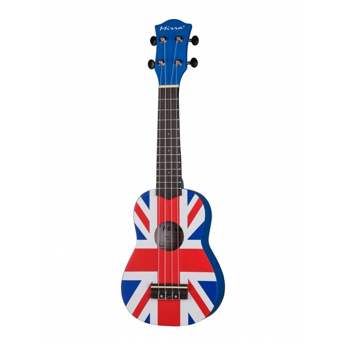 Укулеле сопрано,UK-300-21-YG с рисунком Union Jack uk 300 21 yg укулеле сопрано с рисунком union jack mirra