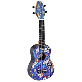 

Укулеле сопрано, K2-SP Keiki Designer Serie с чехлом и тюнером