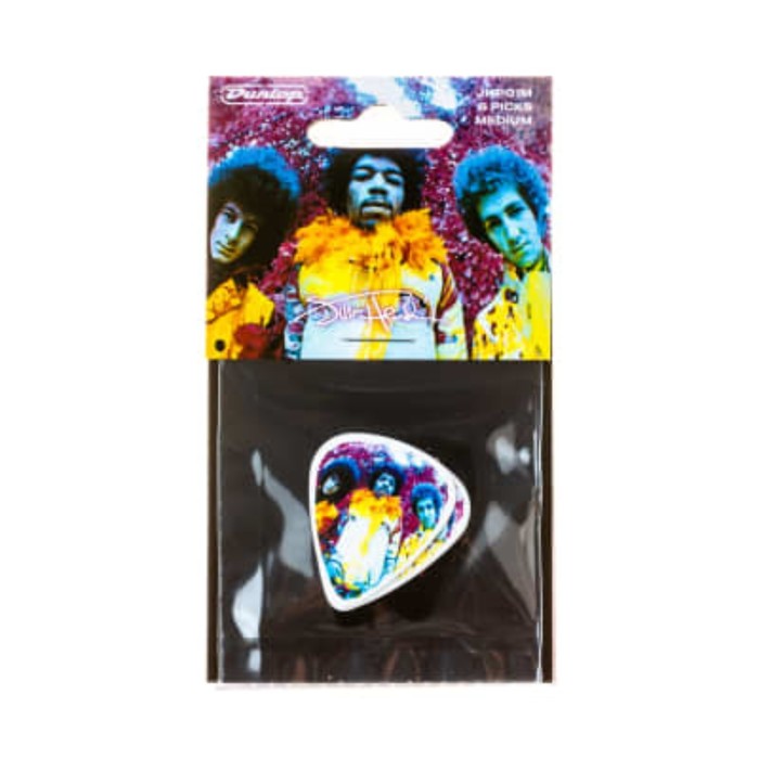 jhr01m jimi hendrix are you experienced медиаторы 24шт dunlop Медиаторы JHR01M Jimi Hendrix Are You Experienced 24 шт