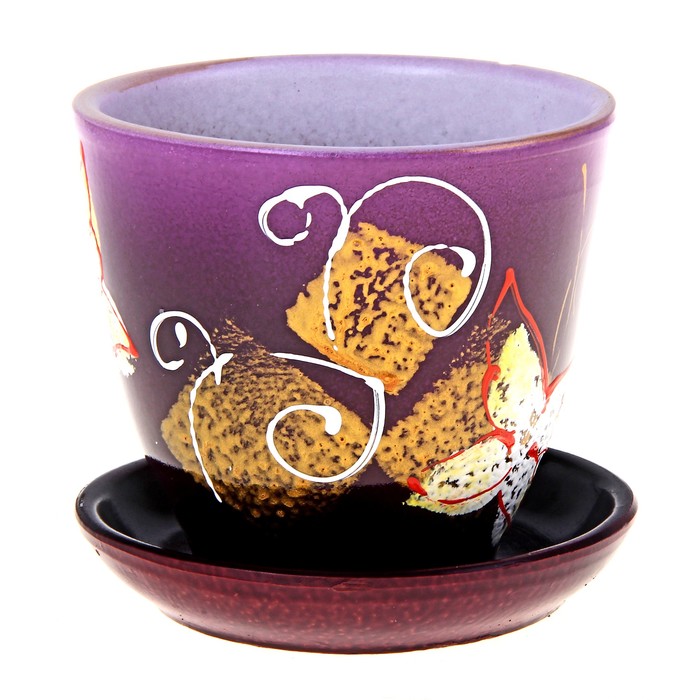 Кашпо "Бабочки" 0,4 л