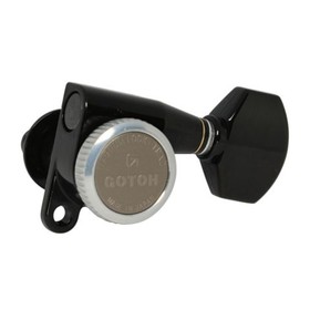 

Колки для гитары Gotoh SG360-MGT-07-B-L3+R3 3+3, локовые, черные
