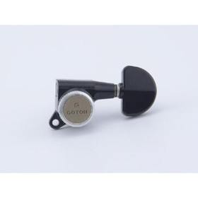 

Колки для гитары Gotoh SG381-MGT-20-B-L3+R3 3+3, локовые, черные