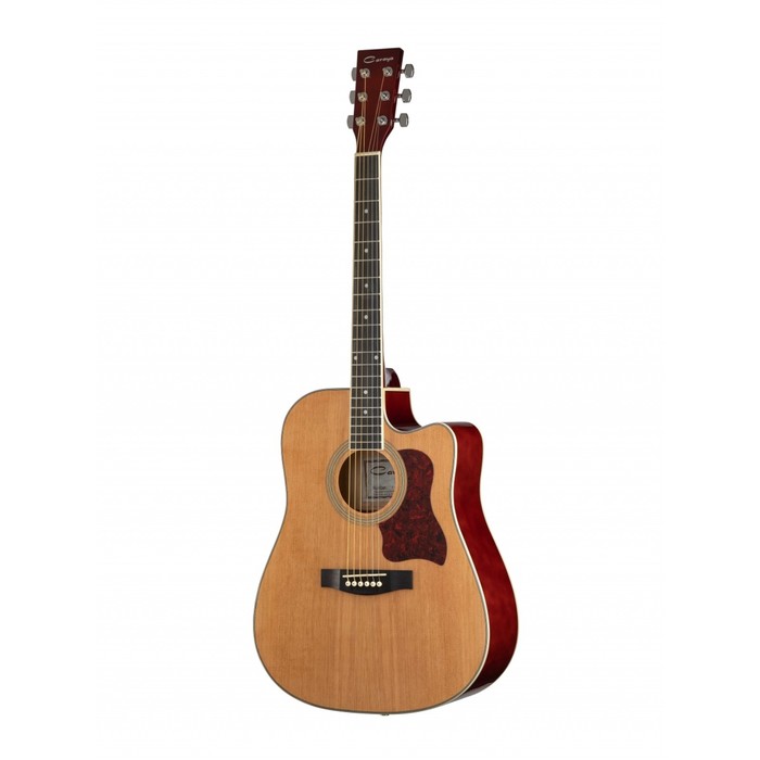 Акустическая гитара Caraya F641-N, с вырезом, цвет натуральный вытяжка samtron f641 белый