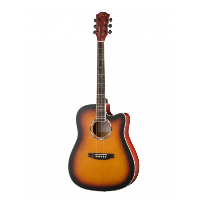 Акустическая гитара Foix FFG-2041C-SB, санберст акустическая гитара foix ffg 1040sb санберст с вырезом foix