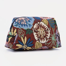 

Косметичка на молнии, с подкладом, цвет разноцветный