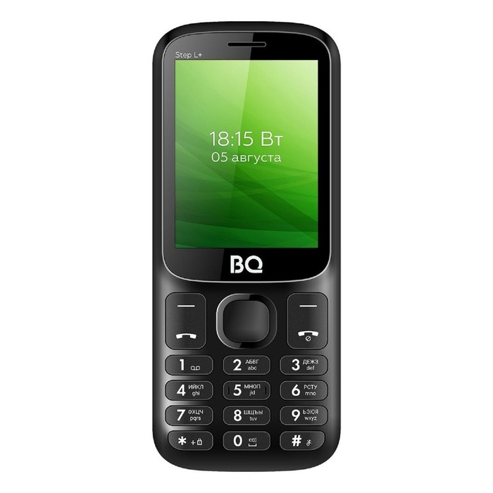 Сотовый телефон BQ M-2440 Step L+, 2.4, 2 sim, 32Мб, microSD, 800 мАч, чёрный