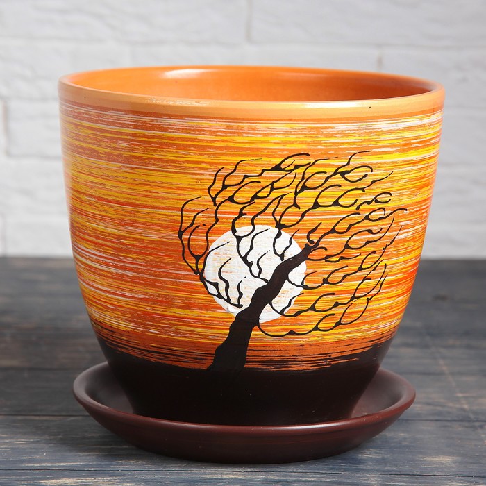 Кашпо "Закат" 5 л