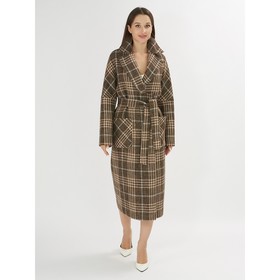 

Пальто демисезонное коричневого цвета, размер 42