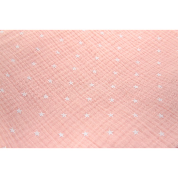 Плед детский «Зефирка», размер 120х90 см, цвет розовый, белый