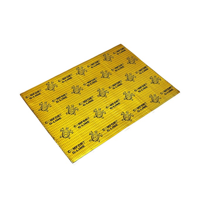 Виброизоляционный материал Comfort mat Vespa, размер 700x500x2,3 мм