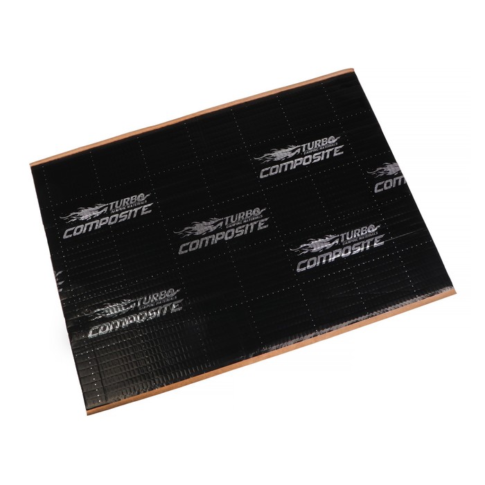 

Виброизоляционный материал Comfort mat Turbo Composite M2, размер 700x500x2 мм