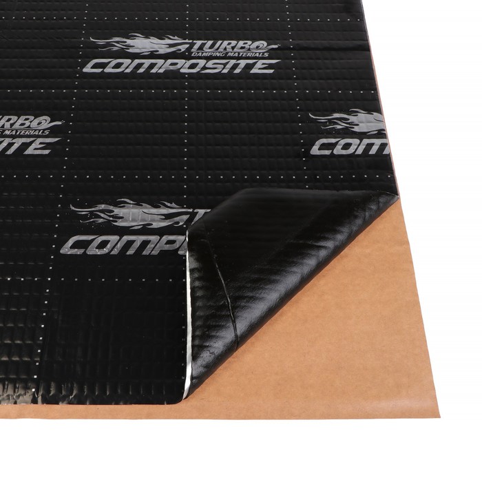 Виброизоляционный материал Comfort mat Turbo Composite M4, размер 700x500x4 мм