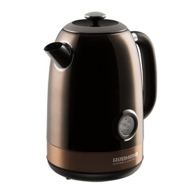 

Чайник электрический REDMOND RK-CBM147, нерж. сталь, 1.7 л, 2150 Вт, коричневый