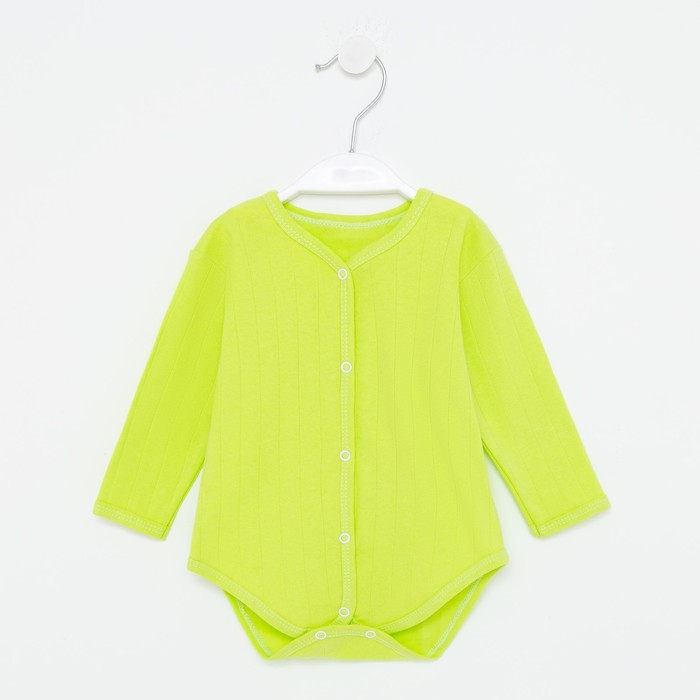 Боди детское, цвет салатовый,рост 74