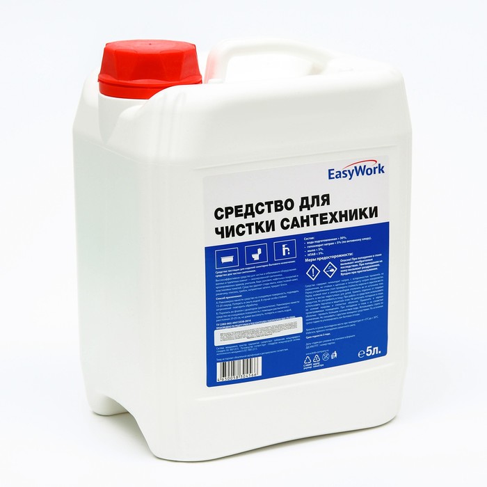 Средство для чистки сантехники EasyWork 5 л 459₽