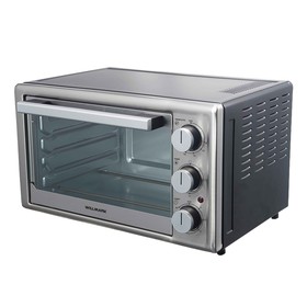 

Мини-печь WILLMARK WO-367SSB, 1500 Вт, 30 л, 90-230°С, таймер, нержавеющая сталь