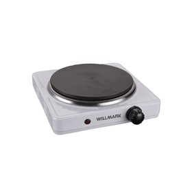 

Плитка электрическая WILLMARK НS-111W, 1000 Вт, 1 конфорка, белая