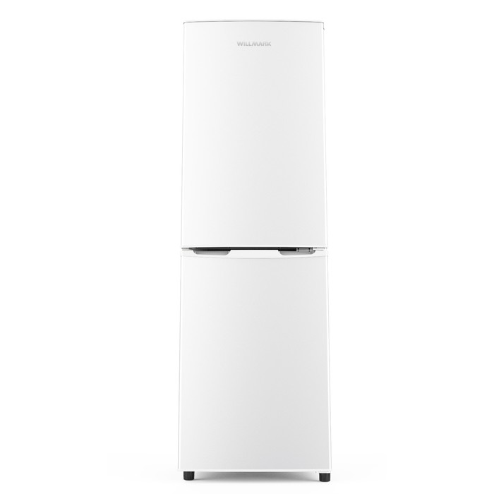 цена Холодильник WILLMARK RF-210DF, двухкамерный, класс А+, 158 л, R600A, белый
