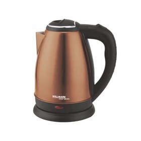 

Чайник электрический WILLMARK WEK-1808SS, металл, 1.8 л, 1800 Вт, шоколадный