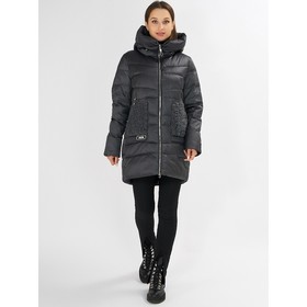 

Куртка зимняя big size тёмно-серого цвета, размер 54