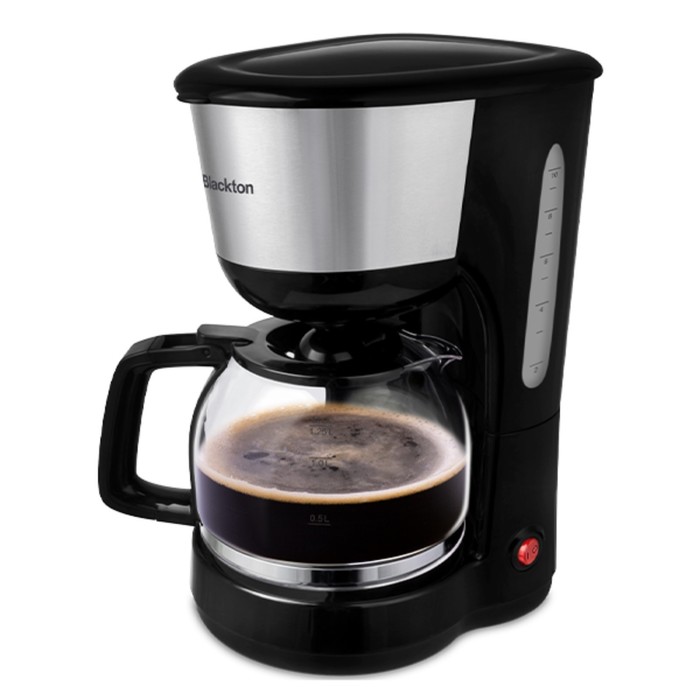 Кофеварка Blackton Bt CM1110, капельная, 1000 Вт, 1.25 л, чёрная капельная кофеварка blackton bt cm1110