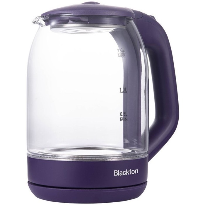 фото Чайник электрический blackton bt kt1823g, 1.8 л, 1500 вт, фиолетовый