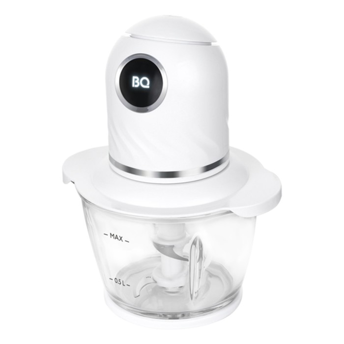 

Измельчитель BQ CH1003, стекло, 400 Вт, 0.8 л, белый