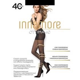 

Колготки женские капроновые, INNAMORE Ottima 40 ден, цвет загар (daino), размер 5