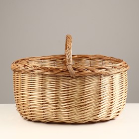 

Корзина плетеная, 41х33х23/29 см, лоза