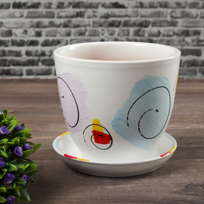 Кашпо "Батик" 1 л