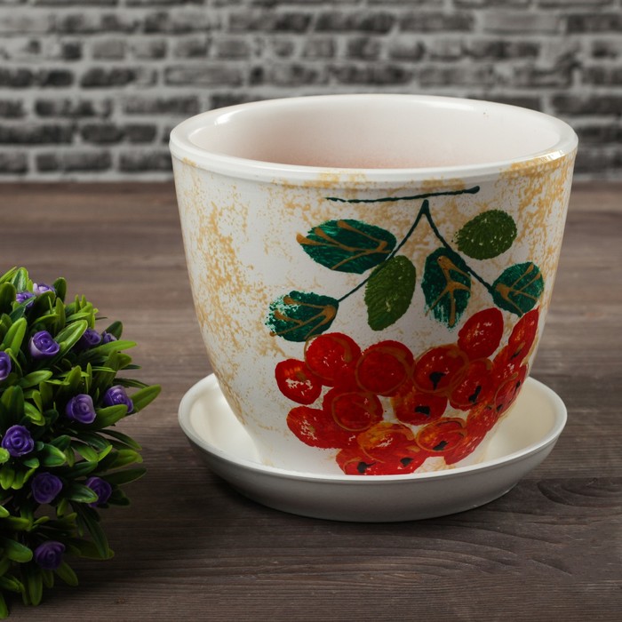 Кашпо "Калинка" 1 л