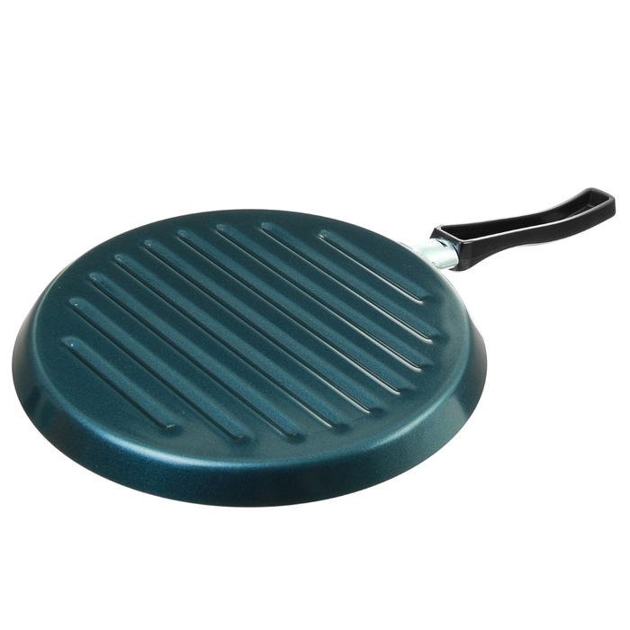 Сковорода-гриль 26 см Super Grill, цвет МИКС