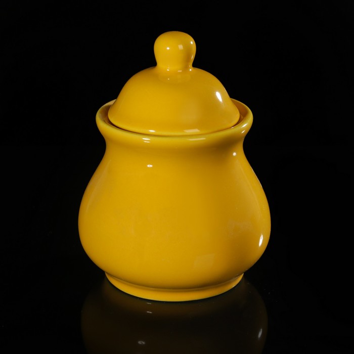 Сахарница 280 мл, цвет желтый