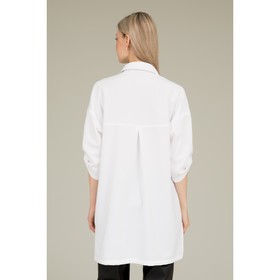 

Туника-рубашка женская, размер 50, цвет белый