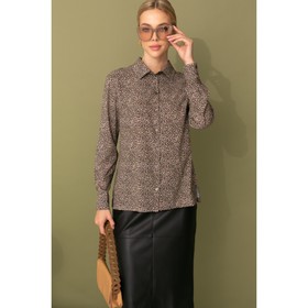 

Блуза женская, размер 46, цвет коричневый 60599